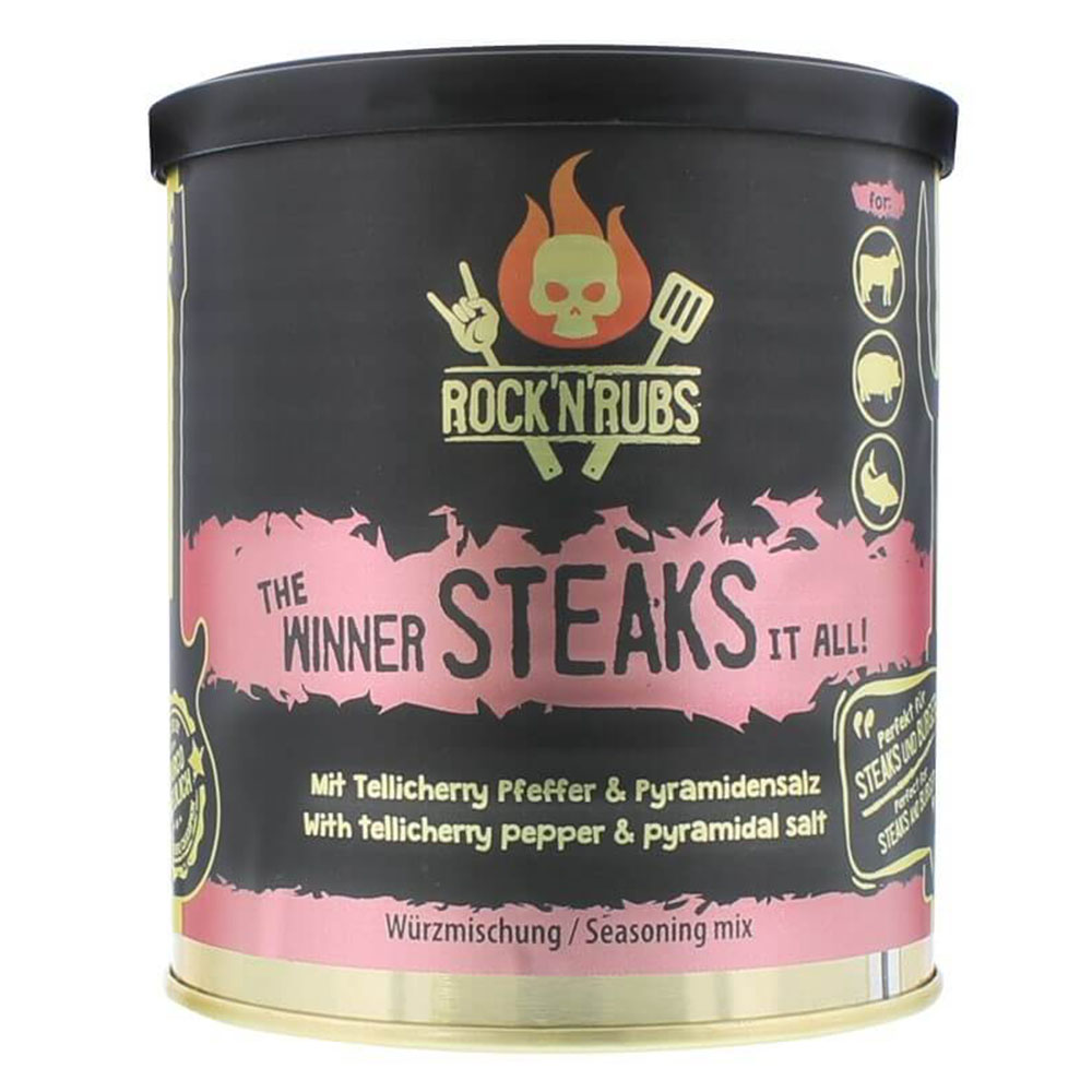 The winner steaks it all 130g - Rock`n`Rub