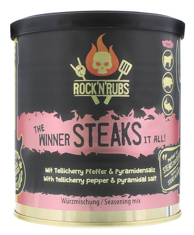 The winner steaks it all 130g - Rock`n`Rub