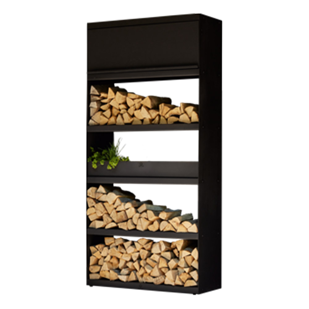 OFYR Wood Storage Schwarz 100