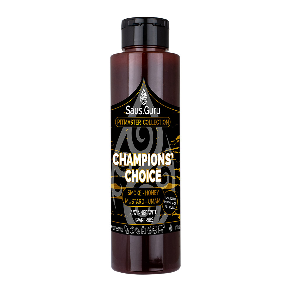Saus.Guru Champions Choice Squeeze Flasche