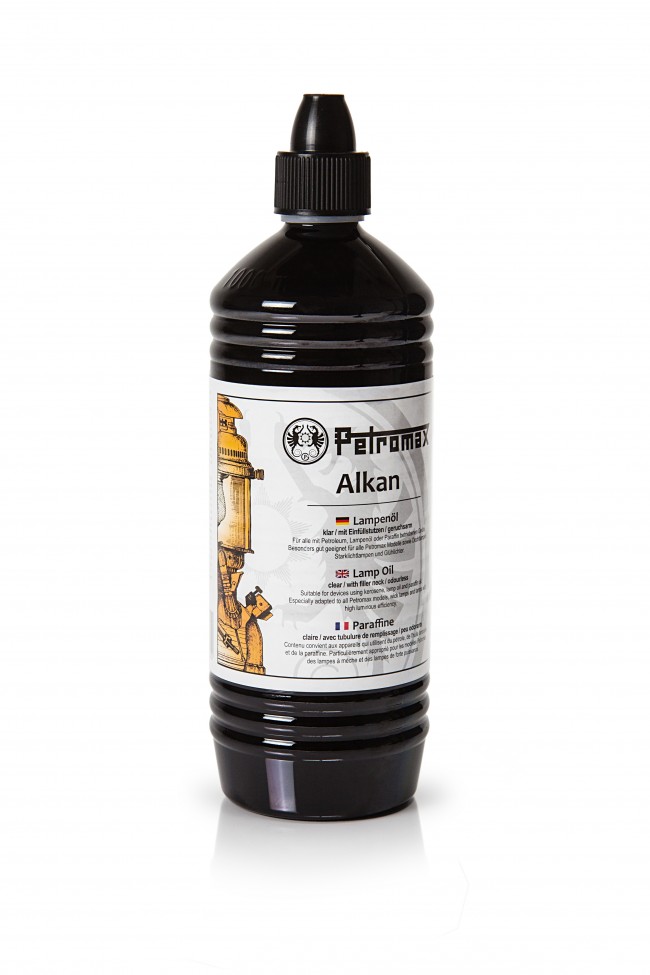 Alkan, Paraffinöl, 1L Flasche Petromax