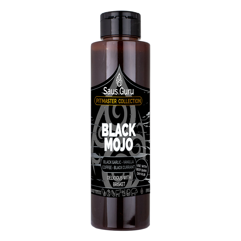 Saus.Guru Black Mojo Squeeze Flasche