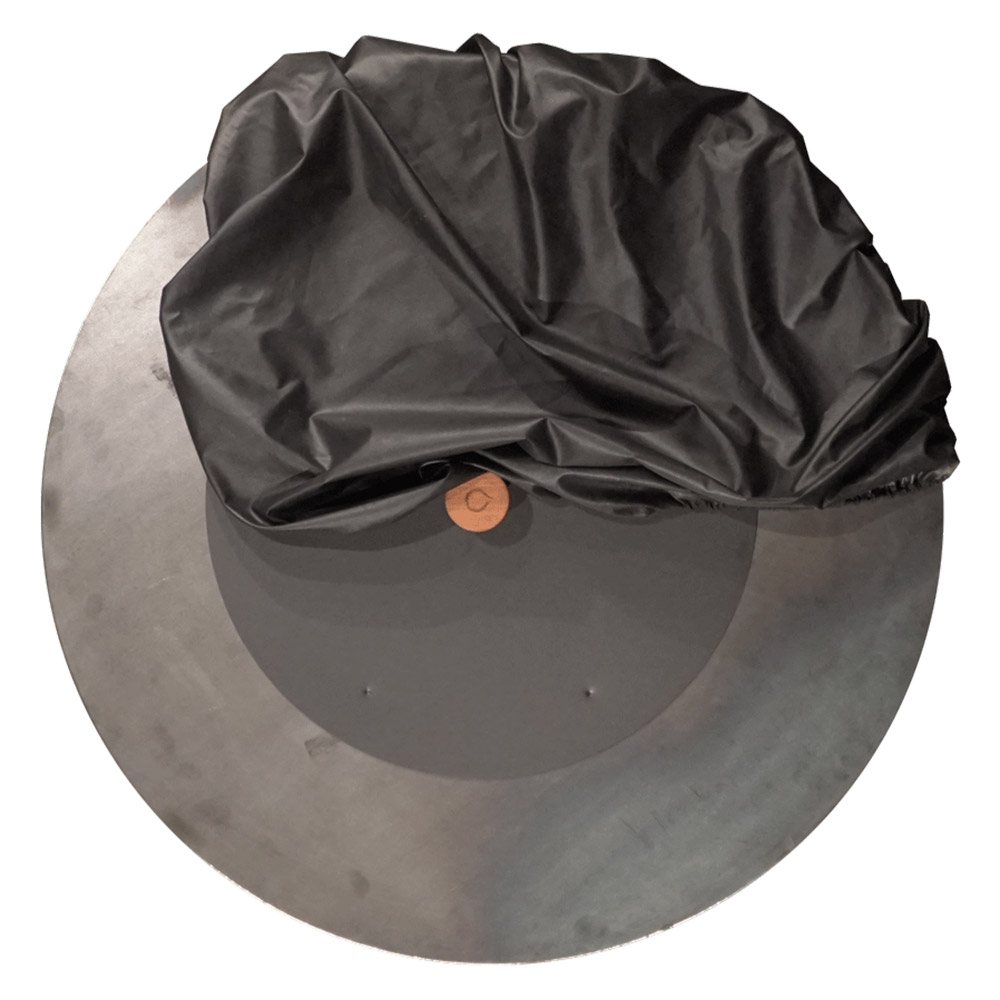 Löschdeckel schwarz und Soft Cover (weicher Schutzdeckel) schwarz 85 (Ø 85cm)